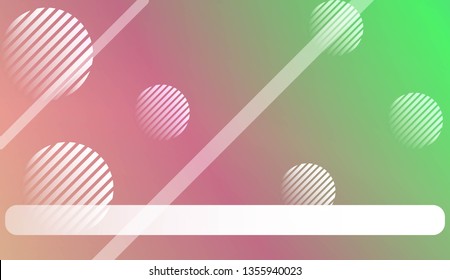 Abstract Background With Smooth Gradient Color, Line, Geometric Shape. For Brochure, Banner, Wallpaper, Mobile Screen. Vector Illustration