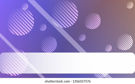 Abstract Background With Smooth Gradient Color, Line, Geometric Shape. For Brochure, Banner, Wallpaper, Mobile Screen. Vector Illustration