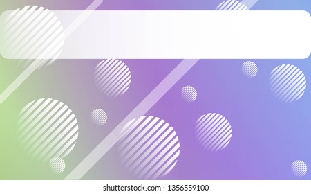 Abstract Background With Smooth Gradient Color, Line, Geometric Shape. For Brochure, Banner, Wallpaper, Mobile Screen. Vector Illustration