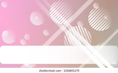 Abstract Background With Smooth Gradient Color, Line, Geometric Shape. For Brochure, Banner, Wallpaper, Mobile Screen. Vector Illustration