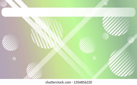 Abstract Background With Smooth Gradient Color, Line, Geometric Shape. For Brochure, Banner, Wallpaper, Mobile Screen. Vector Illustration