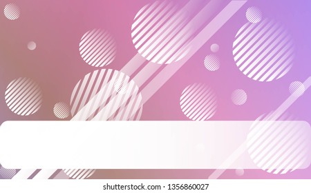 Abstract Background With Smooth Gradient Color, Line, Geometric Shape. For Brochure, Banner, Wallpaper, Mobile Screen. Vector Illustration