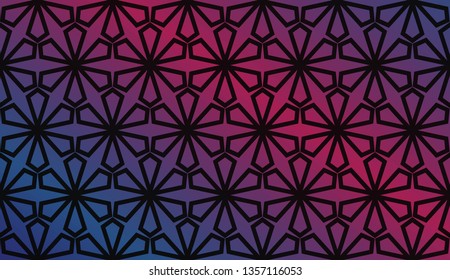 Abstract Background With Smooth Gradient Color. For Brochure, Banner, Wallpaper, Mobile Screen. Vector Illustration.