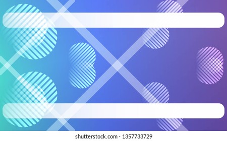 Abstract Background With Smooth Gradient Color, Line, Geometric Shape. For Brochure, Banner, Wallpaper, Mobile Screen. Vector Illustration