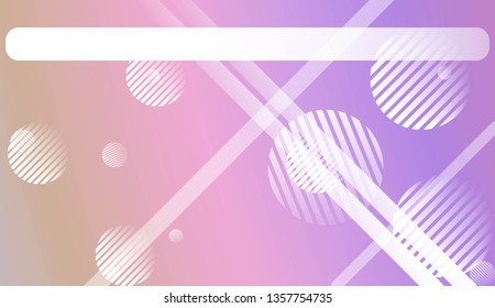 Abstract Background With Smooth Gradient Color, Line, Geometric Shape. For Brochure, Banner, Wallpaper, Mobile Screen. Vector Illustration