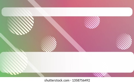 Abstract Background With Smooth Gradient Color, Line, Geometric Shape. For Brochure, Banner, Wallpaper, Mobile Screen. Vector Illustration