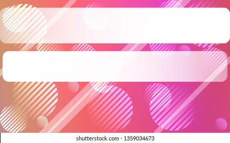 Abstract Background With Smooth Gradient Color, Line, Geometric Shape. For Brochure, Banner, Wallpaper, Mobile Screen. Vector Illustration