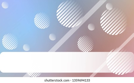 Abstract Background With Smooth Gradient Color, Line, Geometric Shape. For Brochure, Banner, Wallpaper, Mobile Screen. Vector Illustration
