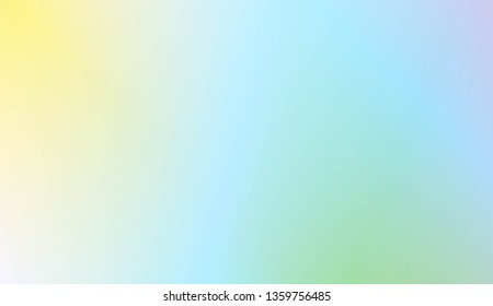 Abstract Background With Smooth Gradient Color. For Bright Website Banner, Invitation Card, Scree Wallpaper. Vector Illustration