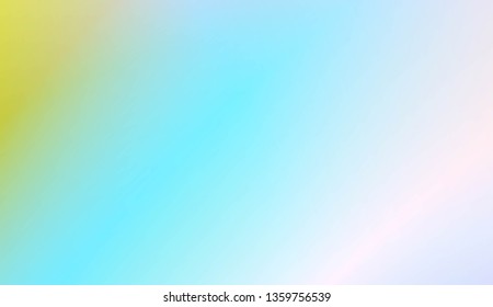 Abstract Background With Smooth Gradient Color. For Brochure, Banner, Wallpaper, Mobile Screen. Vector Illustration