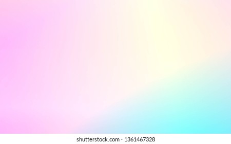 Abstract Background With Smooth Gradient Color. For Brochure, Banner, Wallpaper, Mobile Screen. Vector Illustration