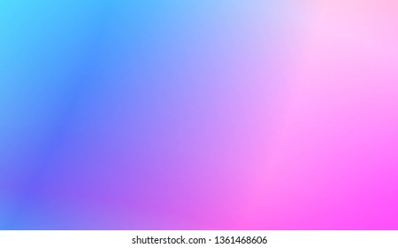 Abstract Background With Smooth Gradient Color. For Brochure, Banner, Wallpaper, Mobile Screen. Vector Illustration