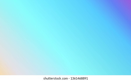 Abstract Background With Smooth Gradient Color. For Bright Website Banner, Invitation Card, Scree Wallpaper. Vector Illustration