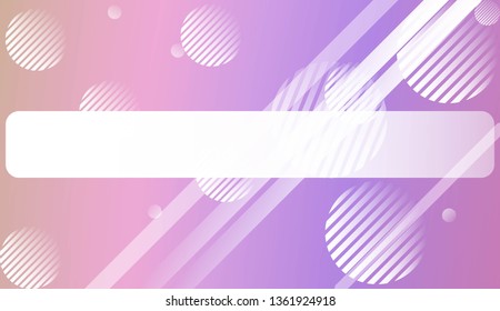 Abstract Background With Smooth Gradient Color, Line, Geometric Shape. For Brochure, Banner, Wallpaper, Mobile Screen. Vector Illustration
