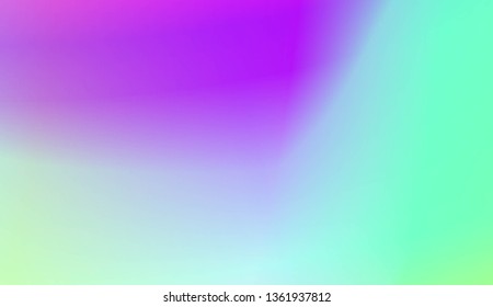Abstract Background With Smooth Gradient Color. For Bright Website Banner, Invitation Card, Scree Wallpaper. Vector Illustration