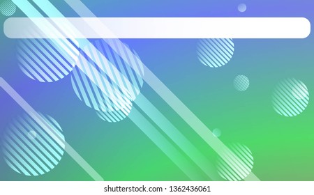 Abstract Background With Smooth Gradient Color, Line, Geometric Shape. For Brochure, Banner, Wallpaper, Mobile Screen. Vector Illustration