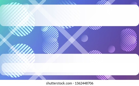 Abstract Background With Smooth Gradient Color, Line, Geometric Shape. For Brochure, Banner, Wallpaper, Mobile Screen. Vector Illustration