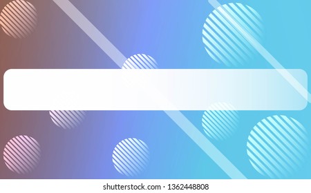 Abstract Background With Smooth Gradient Color, Line, Geometric Shape. For Brochure, Banner, Wallpaper, Mobile Screen. Vector Illustration