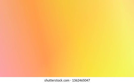 Abstract Background With Smooth Gradient Color. For Brochure, Banner, Wallpaper, Mobile Screen. Vector Illustration