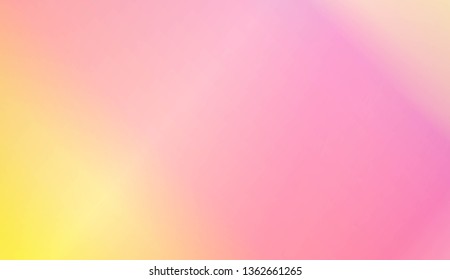 Abstract Background With Smooth Gradient Color. For Bright Website Banner, Invitation Card, Scree Wallpaper. Vector Illustration