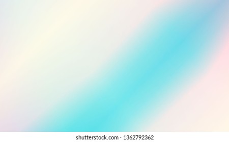 Abstract Background With Smooth Gradient Color. For Brochure, Banner, Wallpaper, Mobile Screen. Vector Illustration