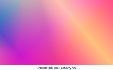 Abstract Background With Smooth Gradient Color. For Brochure, Banner, Wallpaper, Mobile Screen. Vector Illustration