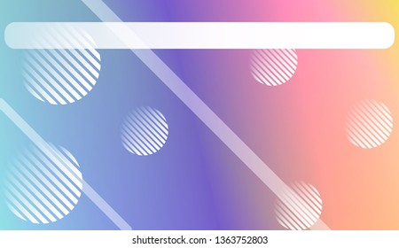 Abstract Background With Smooth Gradient Color. For Cover Page, Poster, Banner Of Websites. Vector Illustration