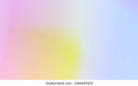 Abstract Background With Smooth Gradient Color. For Bright Website Banner, Invitation Card, Scree Wallpaper. Vector Illustration
