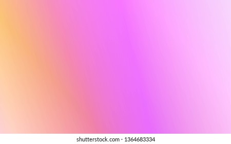 Abstract Background With Smooth Gradient Color. For Brochure, Banner, Wallpaper, Mobile Screen. Vector Illustration