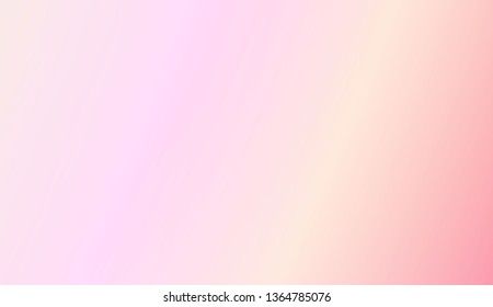 Abstract Background With Smooth Gradient Color. For Brochure, Banner, Wallpaper, Mobile Screen. Vector Illustration