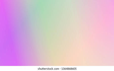 Abstract Background With Smooth Gradient Color. For Bright Website Banner, Invitation Card, Scree Wallpaper. Vector Illustration
