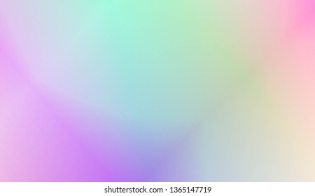 Abstract Background With Smooth Gradient Color. For Bright Website Banner, Invitation Card, Scree Wallpaper. Vector Illustration