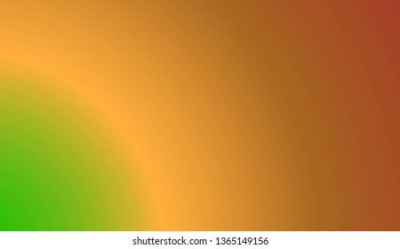 Abstract Background With Smooth Gradient Color. For Brochure, Banner, Wallpaper, Mobile Screen. Vector Illustration.