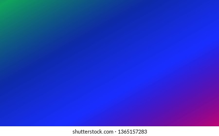Abstract Background With Smooth Gradient Color. For Brochure, Banner, Wallpaper, Mobile Screen. Vector Illustration.