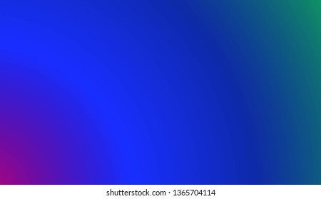 Abstract Background With Smooth Gradient Color. For Brochure, Banner, Wallpaper, Mobile Screen. Vector Illustration.