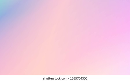 Abstract Background With Smooth Gradient Color. For Bright Website Banner, Invitation Card, Scree Wallpaper. Vector Illustration