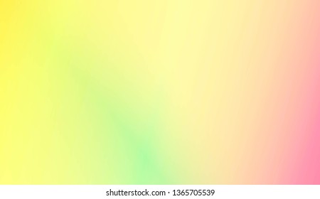 Abstract Background With Smooth Gradient Color. For Cover Page, Poster, Banner Of Websites. Vector Illustration