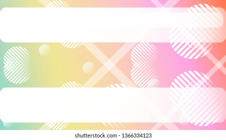 Abstract Background With Smooth Gradient Color. For Your Bright Website Pattern, Banner Header. Vector Illustration
