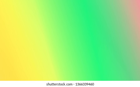 Abstract Background With Smooth Gradient Color. For Brochure, Banner, Wallpaper, Mobile Screen. Vector Illustration
