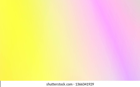 Abstract Background With Smooth Gradient Color. For Bright Website Banner, Invitation Card, Scree Wallpaper. Vector Illustration