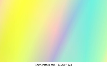 Abstract Background With Smooth Gradient Color. For Bright Website Banner, Invitation Card, Scree Wallpaper. Vector Illustration