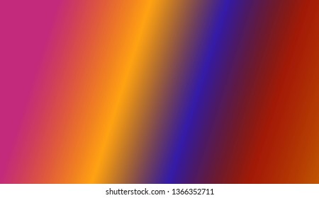 Abstract Background With Smooth Gradient Color. For Brochure, Banner, Wallpaper, Mobile Screen. Vector Illustration.