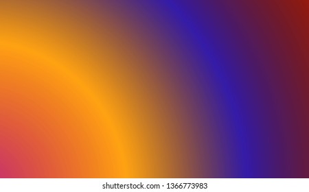 Abstract Background With Smooth Gradient Color. For Brochure, Banner, Wallpaper, Mobile Screen. Vector Illustration.