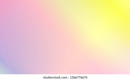 Abstract Background With Smooth Gradient Color. For Bright Website Banner, Invitation Card, Scree Wallpaper. Vector Illustration