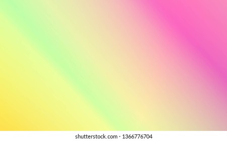 Abstract Background With Smooth Gradient Color. For Bright Website Banner, Invitation Card, Scree Wallpaper. Vector Illustration