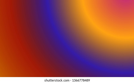 Abstract Background With Smooth Gradient Color. For Brochure, Banner, Wallpaper, Mobile Screen. Vector Illustration.