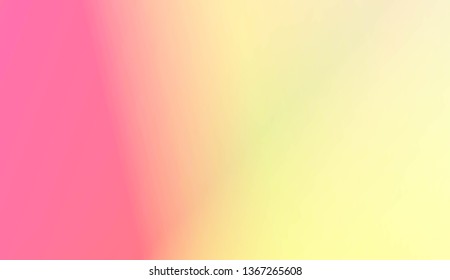 Abstract Background With Smooth Gradient Color. For Bright Website Banner, Invitation Card, Scree Wallpaper. Vector Illustration