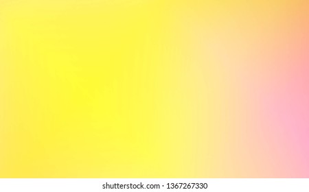 Abstract Background With Smooth Gradient Color. For Brochure, Banner, Wallpaper, Mobile Screen. Vector Illustration