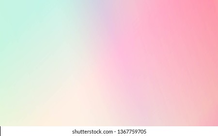 Abstract Background With Smooth Gradient Color. For Brochure, Banner, Wallpaper, Mobile Screen. Vector Illustration