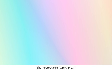 Abstract Background With Smooth Gradient Color. For Bright Website Banner, Invitation Card, Scree Wallpaper. Vector Illustration